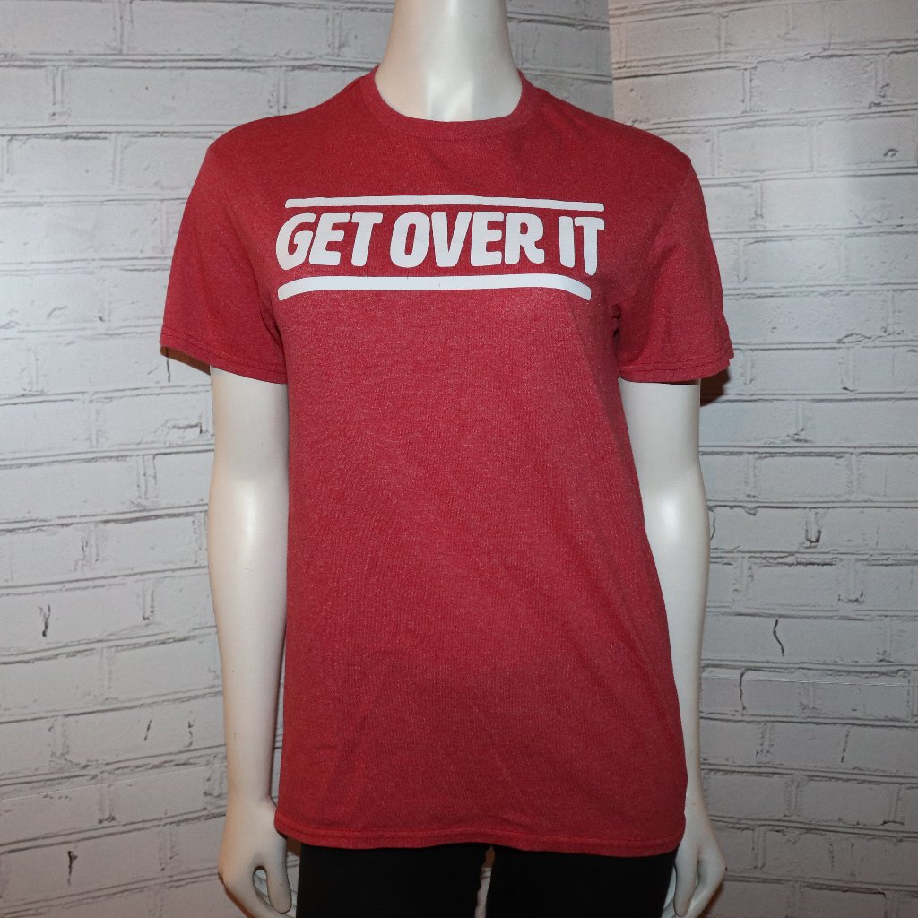 Get Over It Tee Size S Statement Style